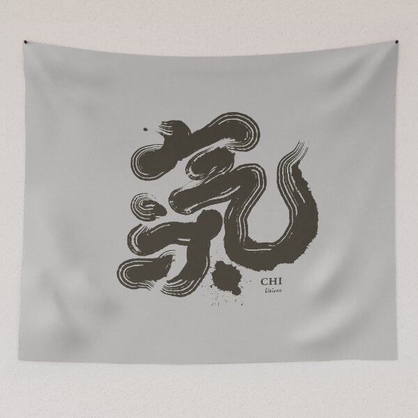 Item preview, 氣。Copy of Chinese handwriting：Mysterious Oriental Five Elements. vitality. designed and sold by clairechien.