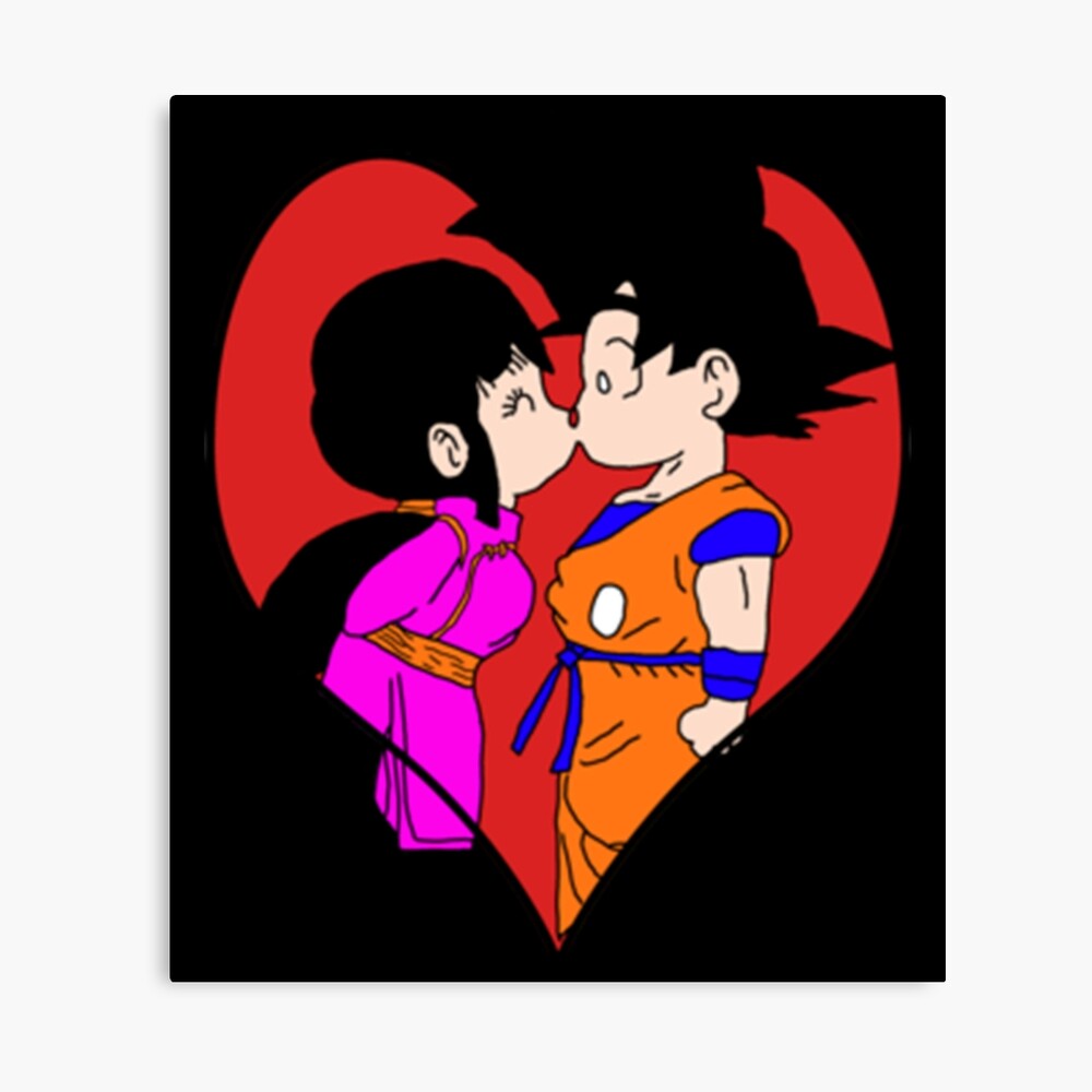 Chichi And Goku Kiss In Color Classic T-Shirt