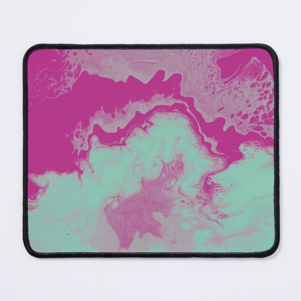 Item preview, Dreamy Milkshake Blue & Pink Abstract Background Art designed and sold by LusDigiArt.