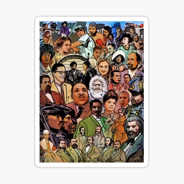 Item preview, Black History Heroes Everyday designed and sold by Nathan J Taylor Art.