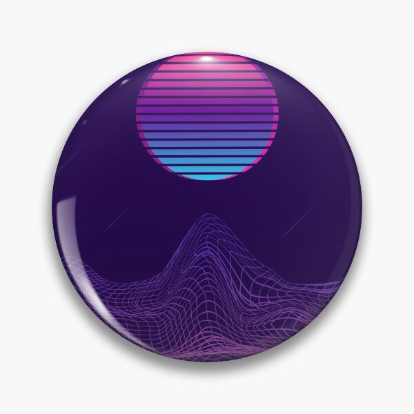 Item preview, Minimalist Synthwave Midnight designed and sold by MaiZephyr.