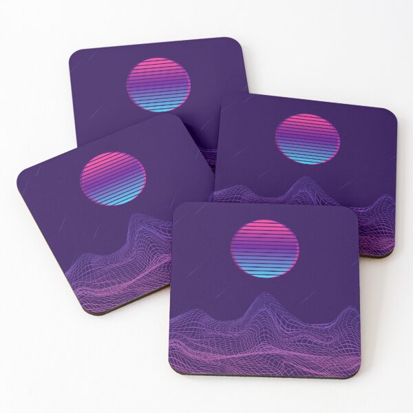 Item preview, Minimalist Synthwave Midnight designed and sold by MaiZephyr.