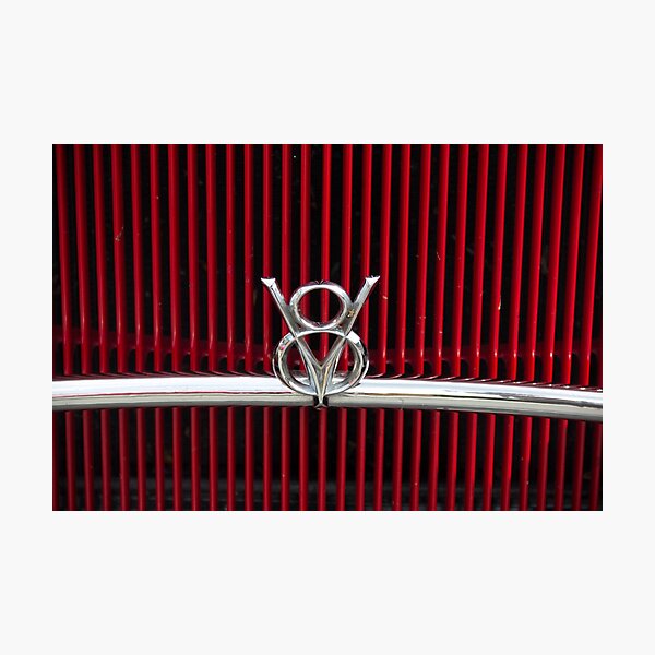 Item preview, Vintage V8 grill designed and sold by thatstickerguy.