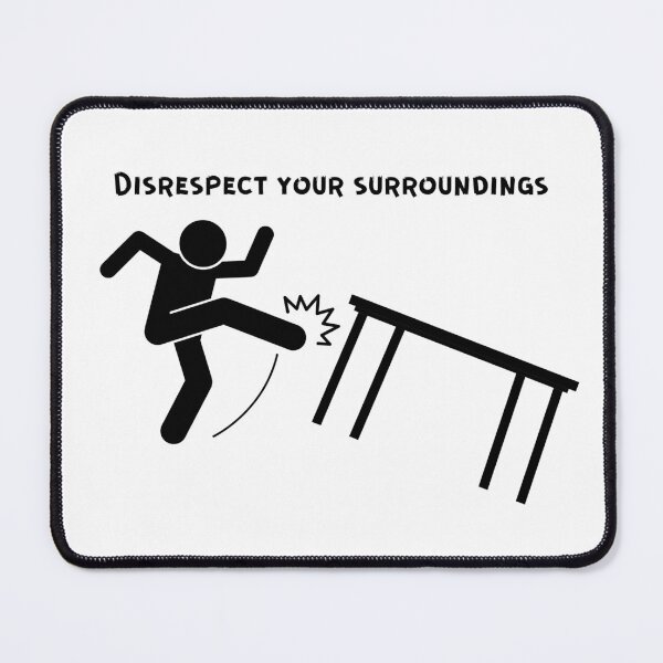 Item preview, Disrespect Your Surroundings  designed and sold by toadsforall.