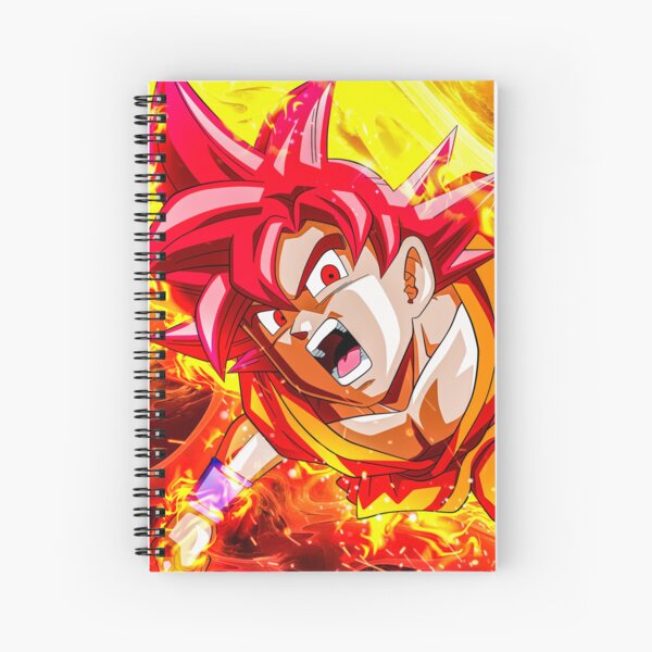 Super Saiyan God Goku & Vegeta (Dokkan Battle) Spiral Notebook