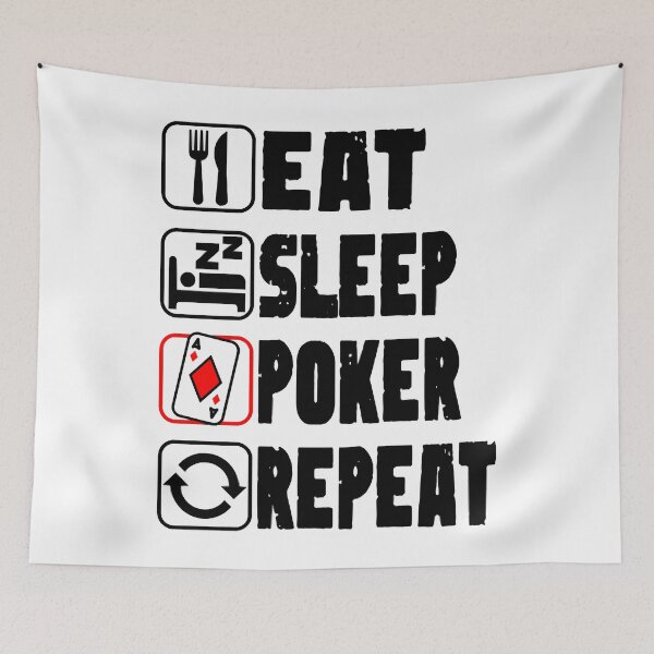 Item preview, Eat. Sleep. Poker. Repeat. Cap designed and sold by fallonwilli.
