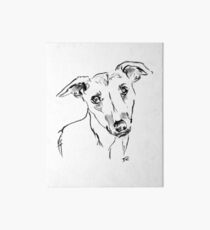 Whippet Drawing Art Board