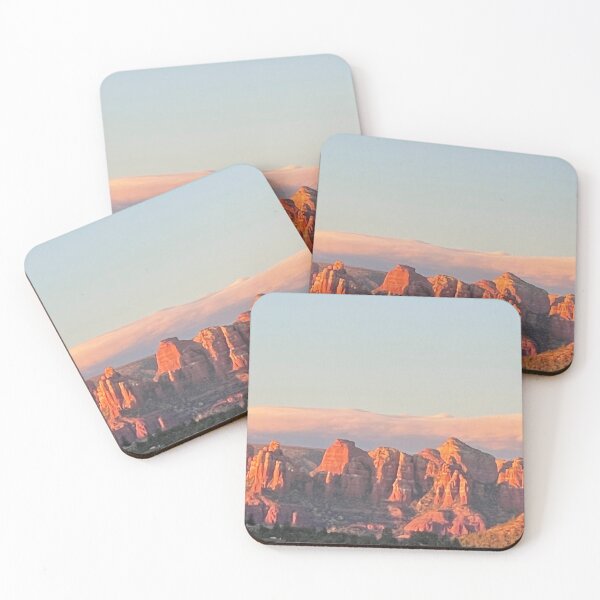 Item preview, Sedona Arizona Mountain Landscape at Sunset Red Rocks Souvenir Gift of Arizona designed and sold by FazCreations.