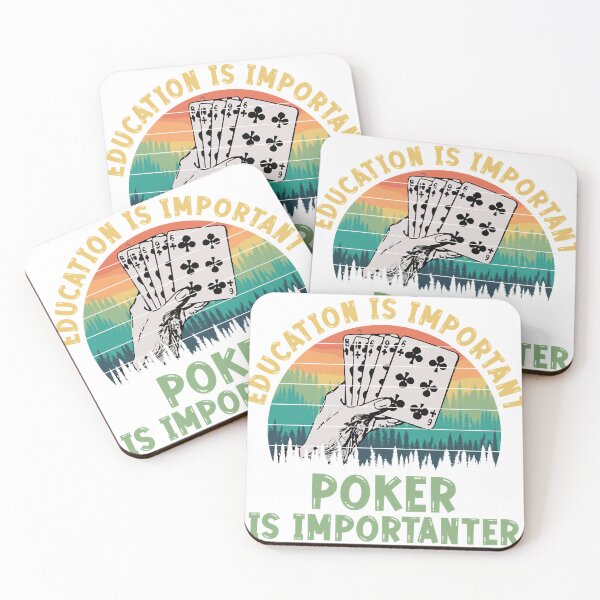 Item preview, Education Is Important - Poker Is Importanter Cap designed and sold by fallonwilli.