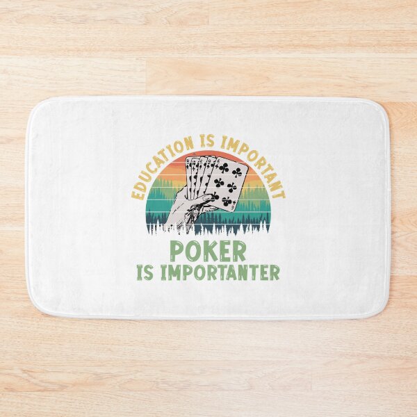 Item preview, Education Is Important - Poker Is Importanter Cap designed and sold by fallonwilli.