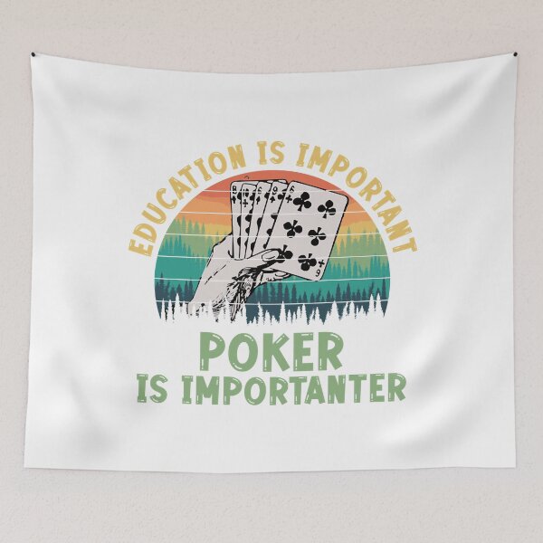 Item preview, Education Is Important - Poker Is Importanter Cap designed and sold by fallonwilli.