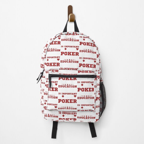 Item preview, Education is important but Poker is importanter Cap designed and sold by fallonwilli.
