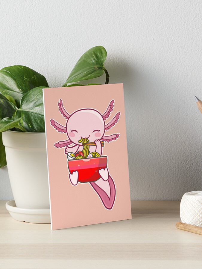 Cute Gaming Axolotl Video Game Computer Videogame PC Kawaii Anime Axolotl |  Photographic Print