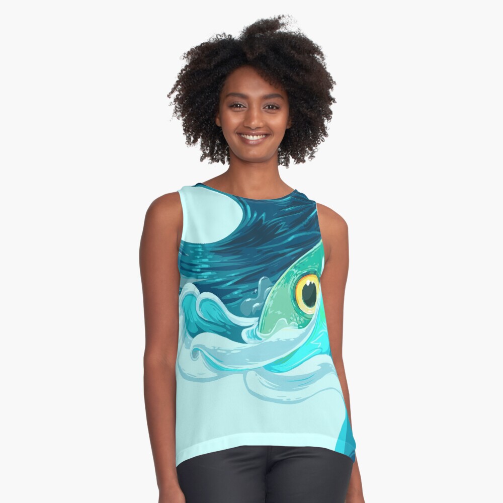 Item preview, Sleeveless Top designed and sold by dlanham.