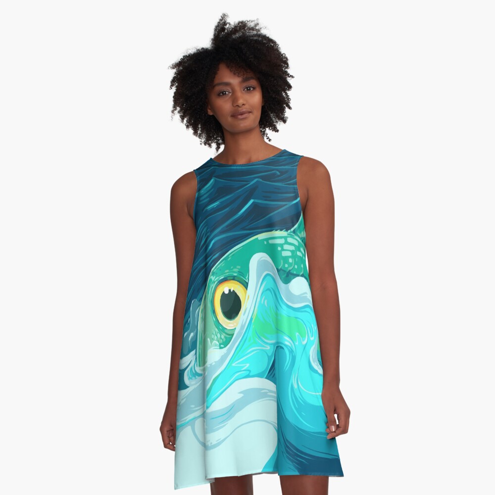 Item preview, A-Line Dress designed and sold by dlanham.