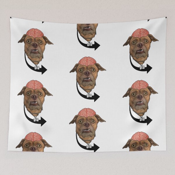 Item preview, Im with dog brain, Matt and Shane's secret podcast designed and sold by ThisIsNotNew.