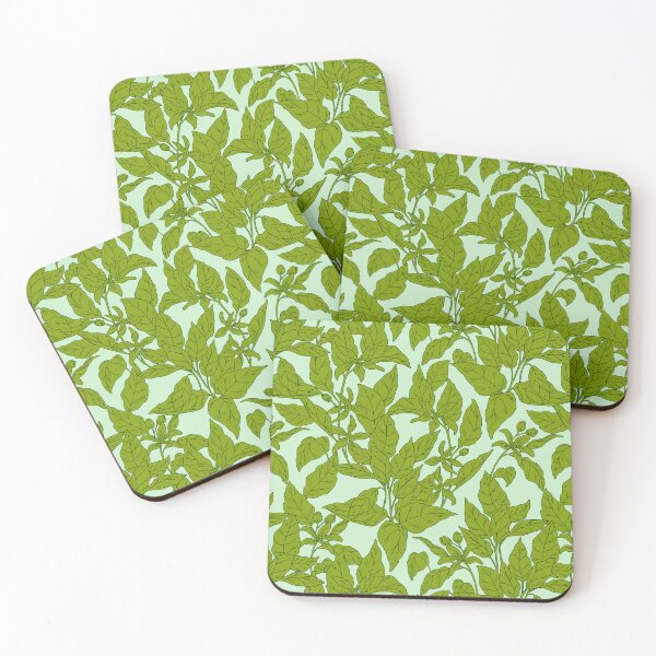 Item preview, Minty Fresh Leaves designed and sold by PeachyLitchi.