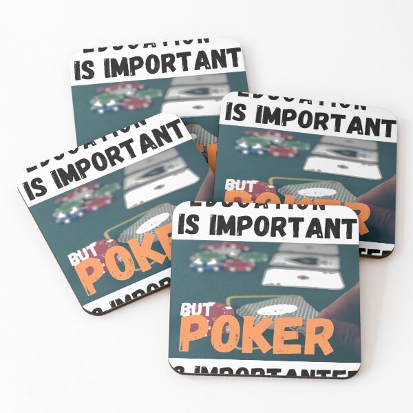 Item preview, Copy of Education is important but Poker is importanter Essential . designed and sold by fallonwilli.