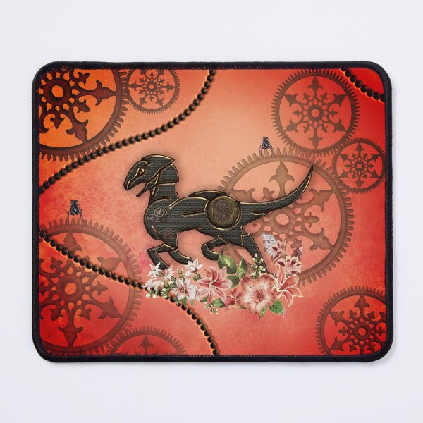 Item preview, Steampunk creature, gears and flowers designed and sold by nicky2342.