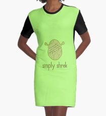 einfach shrek T-Shirt Kleid
