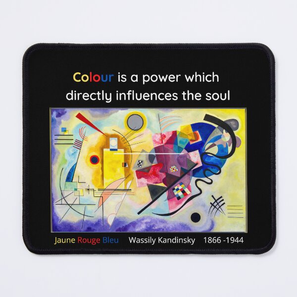 Item preview, Wassily Kandinsky, Yellow Red Blue, 1925, Colour is a power which directly influences the soul designed and sold by Michael Dietrich.