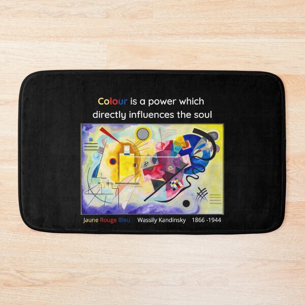 Item preview, Wassily Kandinsky, Yellow Red Blue, 1925, Colour is a power which directly influences the soul designed and sold by Michael Dietrich.