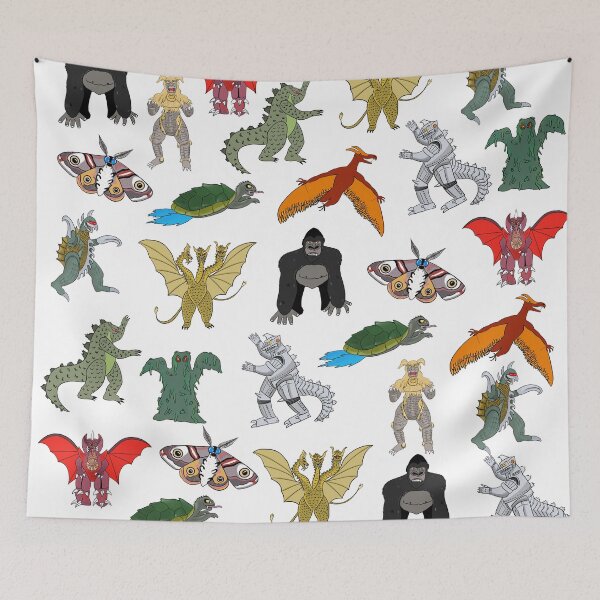 Item preview, Colorful Kaiju designed and sold by saracrump.