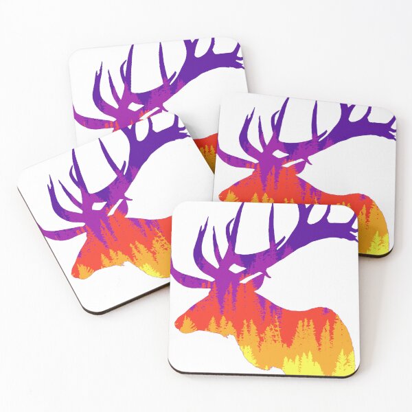 Item preview, Elk Profile - Sunrise designed and sold by Katexdes.