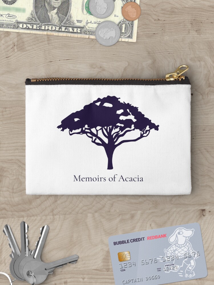 Thumbnail 3 of 4, Zipper Pouch, Memoirs of Acacia designed and sold by acaciagabriel.