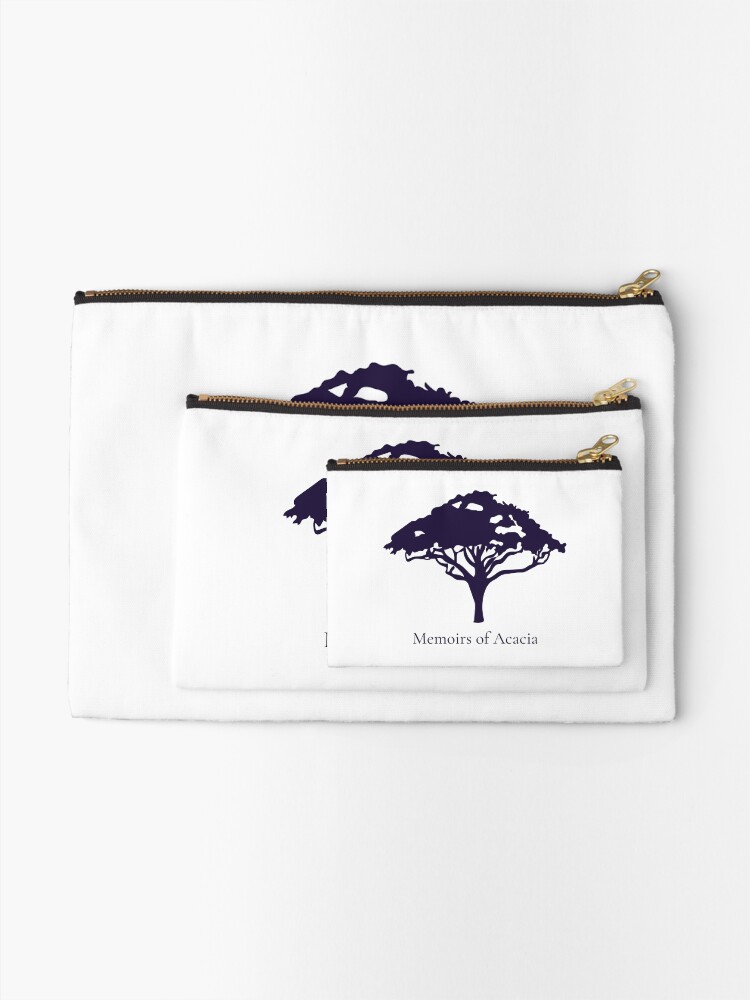 Thumbnail 2 of 4, Zipper Pouch, Memoirs of Acacia designed and sold by acaciagabriel.