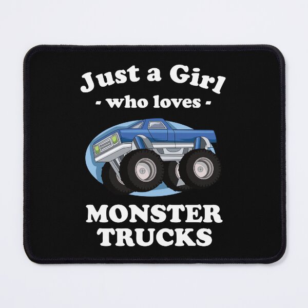 Item preview, Just a Girl who Loves Monster Trucks - Kids Monster Truck Lover designed and sold by Adexyl.