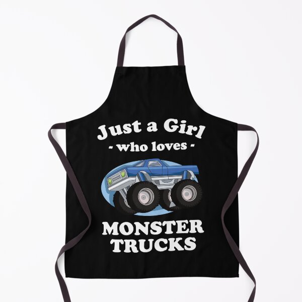 Item preview, Just a Girl who Loves Monster Trucks - Kids Monster Truck Lover designed and sold by Adexyl.