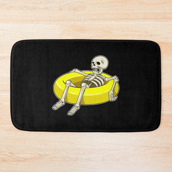 Item preview, Skeleton At Swimming With Swim Ring Classic T-Shirt designed and sold by madisonbau.