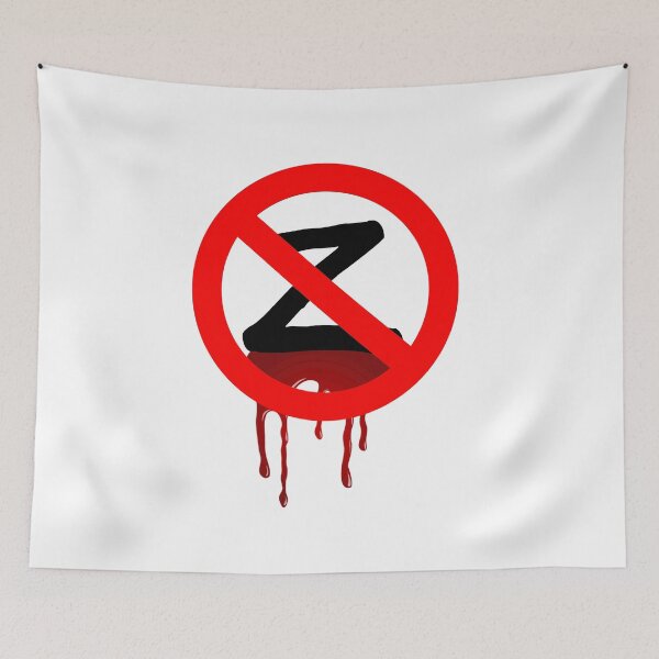Item preview, Bloody Z Anti War Symbol designed and sold by Jon Shore.