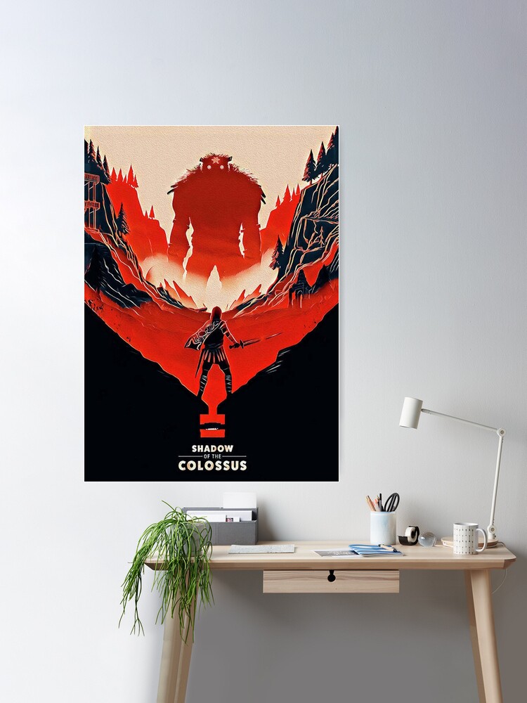 bribase shop Shadow of The Colossus Poster 36 inch x 24 inch / 20 inch x 13  inch: Posters & Prints 