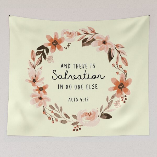 Item preview, Acts 4:12  Salvation is found in no one else designed and sold by challengecafe.