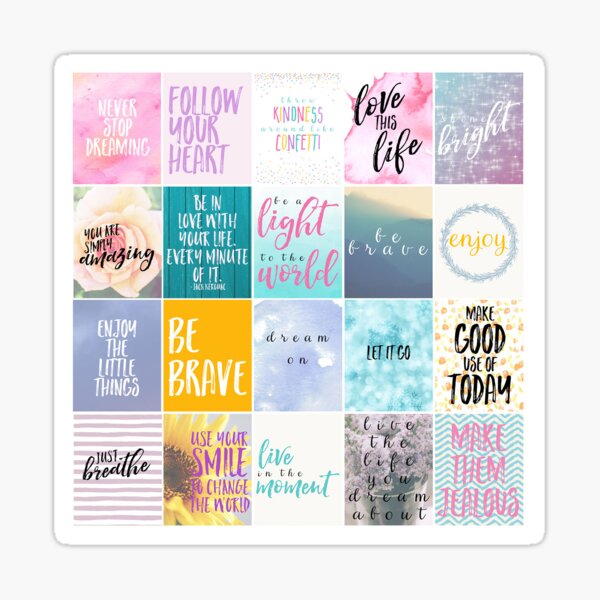 Autocollants de planificateur de motivation Sticker