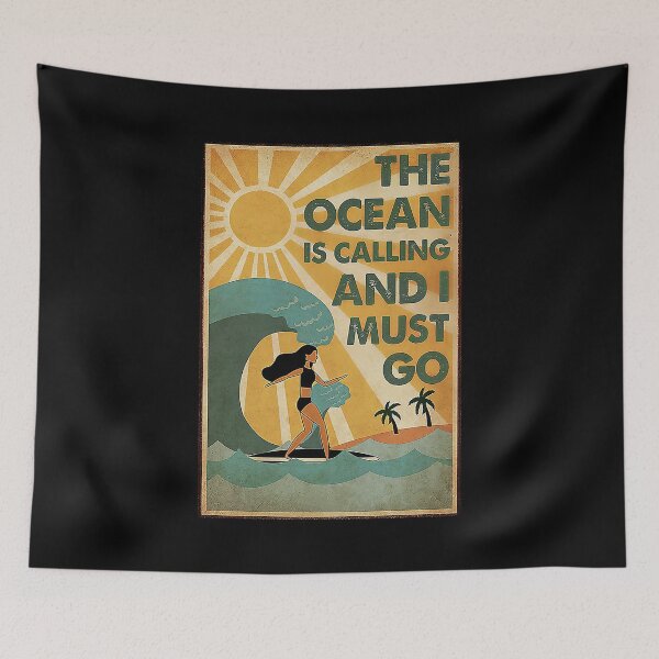 Item preview, Surfing The Ocean is calling and i must go  designed and sold by KravecUziel.