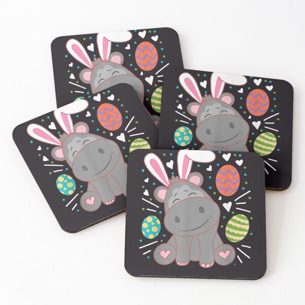 Item preview, Hippo Wearing Rabbit Bunny Ears Funny Easter Sunday designed and sold by RobertVandivier.