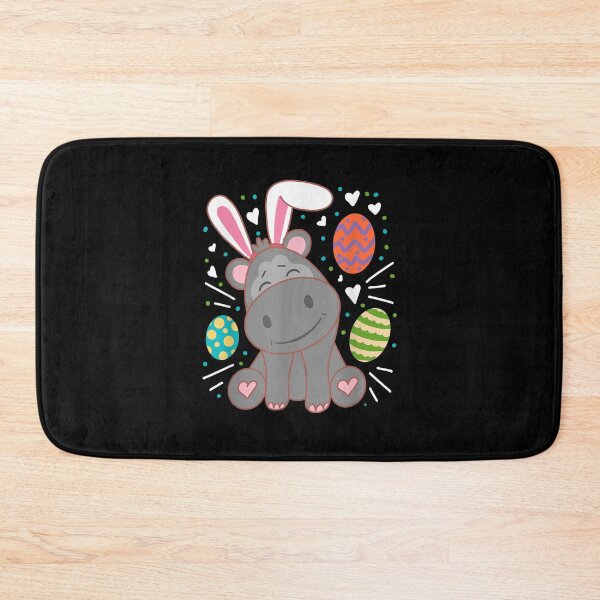 Item preview, Hippo Wearing Rabbit Bunny Ears Funny Easter Sunday designed and sold by RobertVandivier.