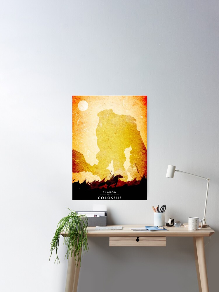 Premium AI Image  A poster for the video game shadow of the colossus