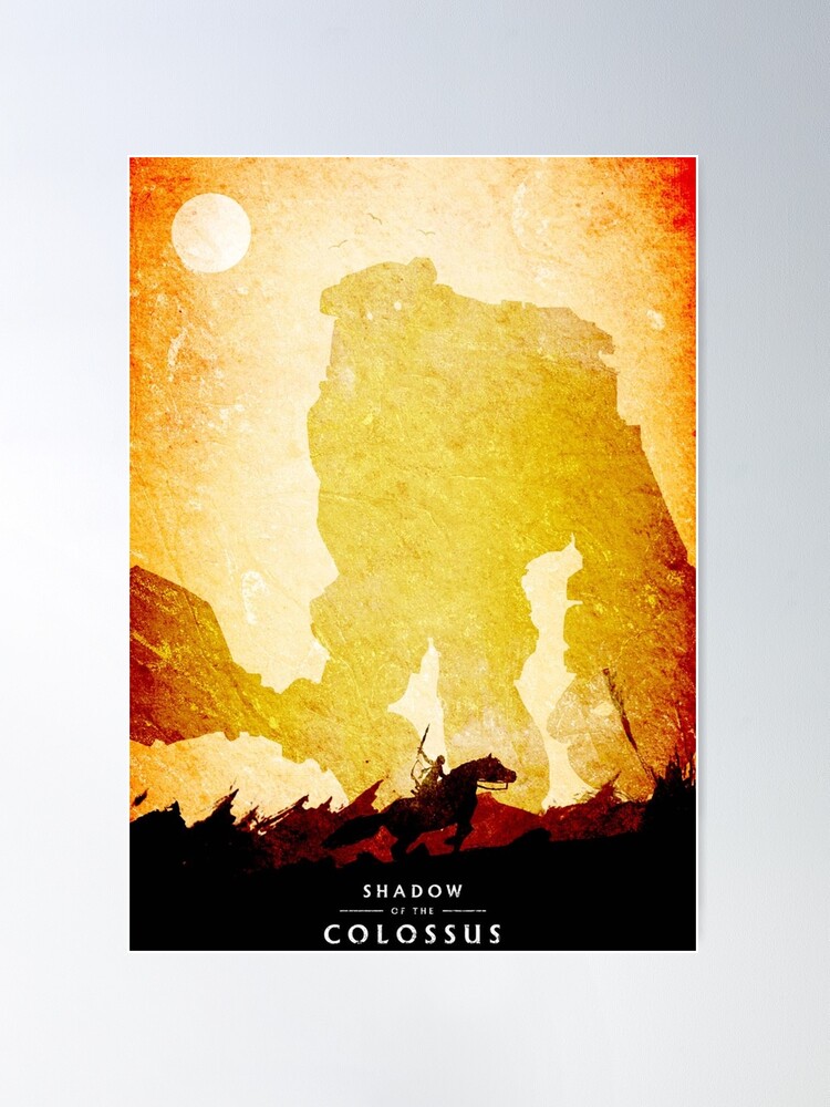 Shadow Of The Colossus Inspired Art Painting - AI Generated Art Poster for  Sale by Vault256