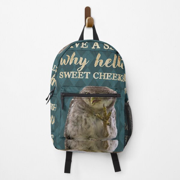 Item preview, Why hello sweet cheeks have a seat owl lover designed and sold by SaoirseNeid.