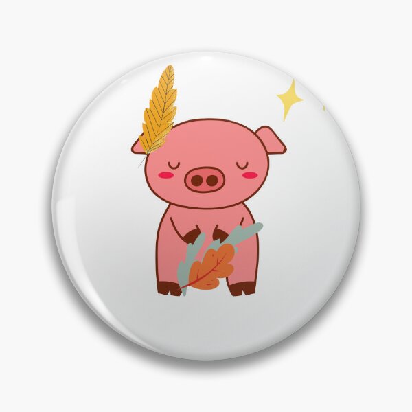 Item preview, precioso cerdo pega designed and sold by cupcakett.