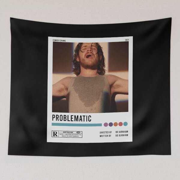 Item preview, Vintage People Classic Bo Burnham Inside Problematic Indie Aesthetic Poster designed and sold by MarcusVazqueTee.