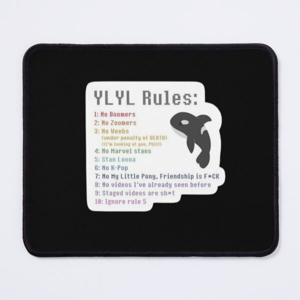 Item preview, Wilbur soot funny ylyl rules designed and sold by Kidutees.