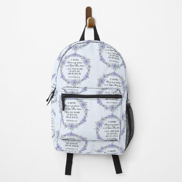 Item preview, Revelation 3:20 If anyone hears my voice and opens the door, I will come in and eat with him, and he with me. designed and sold by challengecafe.