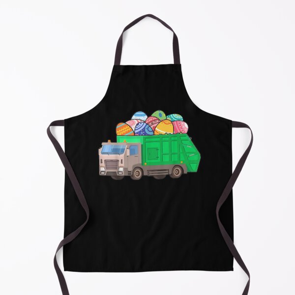Item preview, Garbage Truck Carrying Easter Egg Happy Easter Garbage Truck designed and sold by RobertVandivier.