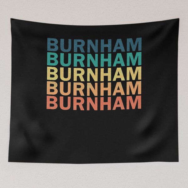 Item preview, Vintage Style Art Burnham Name Burnham The Great Retro designed and sold by MarcusVazqueTee.