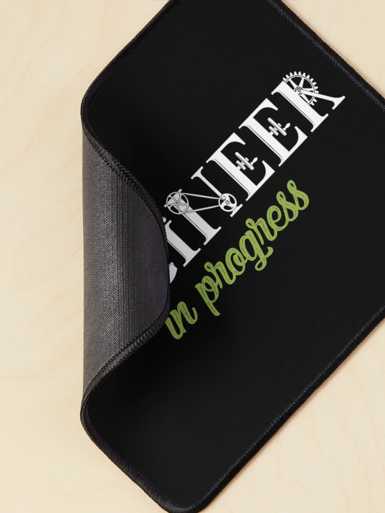 Thumbnail 2 of 5, Mouse Pad, Engineer In Progress designed and sold by Delightfully Cynical.